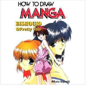 How to Draw Manga Bishoujo Pretty Gals by Hikaru Hayashi vintage book